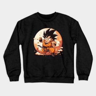 fat goku Crewneck Sweatshirt